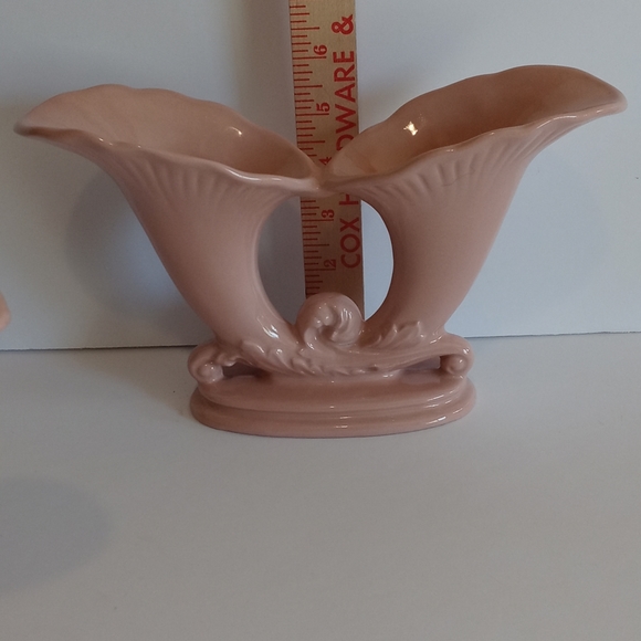 Vintage 1940's 2 Abingdon double vases. - Picture 2 of 10